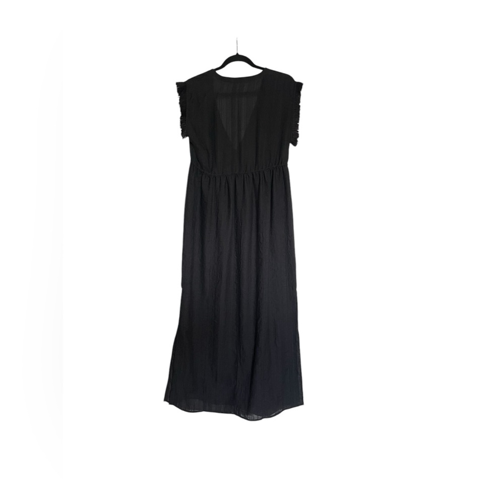 Robin Piccone Natalie Long Caftan Maxi Dress Swim Cover Up sz XS - Picture 4 of 6